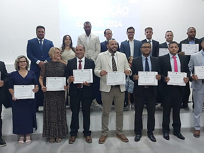 Reinaldinho, Reis e vereadores eleitos são diplomados pela Justiça Eleitoral