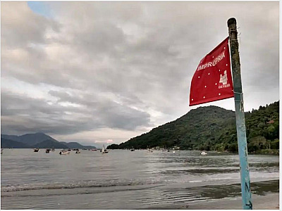 Balneabilidade melhora, mas chuva do fim de semana pode comprometer a qualidade das águas nas praias da região