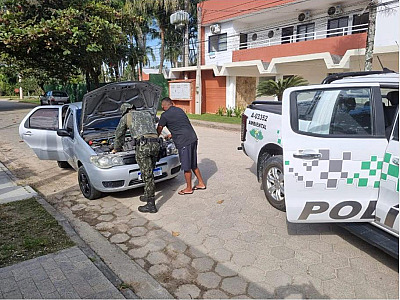 A casa caiu: homem é detido com carro dublê em Ubatuba no fim de semana