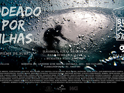 "Rodeado Por Ilhas" chega a Florianópolis em Premiere no Campeonato Brasileiro de Surfe
