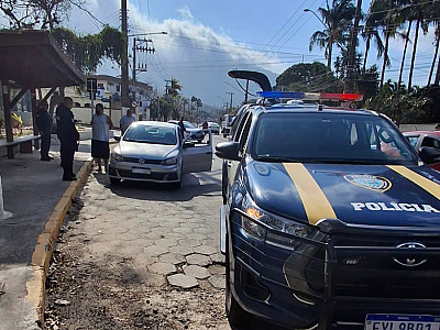 Polícia Municipal prende homem embriagado que furou bloqueio em São Sebastião