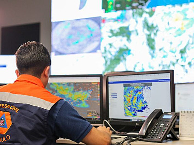 Ciclone extratropical ameaça RMVale com ventos de até 90 km/h, alerta Defesa Civil
