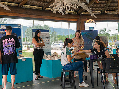 Espaço Vida Marinha de São Sebastião promove programação especial de Carnaval com foco em educação ambiental