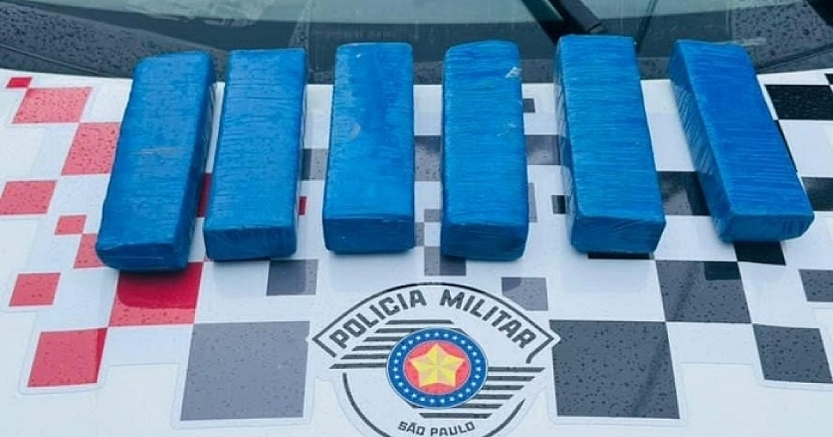 Polícia Militar apreende quase 6kg de maconha em Ubatuba