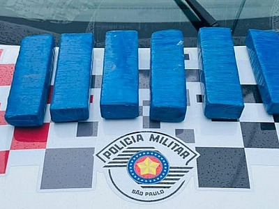 Polícia Militar apreende quase 6kg de maconha em Ubatuba