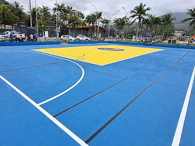 Prefeitura de São Sebastião entrega obras de revitalização do Complexo Esportivo da Praça Pôr do Sol neste sábado