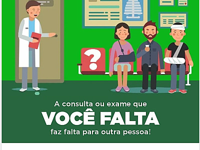 Ilhabela realiza campanha para conscientização de faltas em consultas no SUS