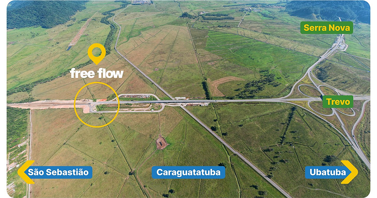 Free Flow Tamoios começa a operar em novembro no Contorno Sul
