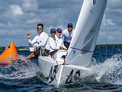 Atleta de Ilhabela desembarca nos Estados Unidos para disputa de Campeonato de Vela