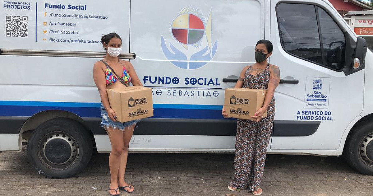 Fundo Social de São Sebastião atende 900 famílias