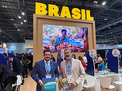 São Sebastião marca presença na feira de turismo WTM London para divulgação do destino
