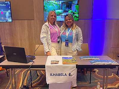 Prefeitura de Ilhabela participa do ABROAD 2025 e reforça a presença da cidade no turismo corporativo