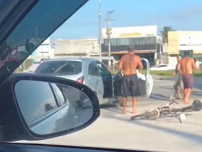 Homens brigam no trânsito e “treta” vai parar nas redes sociais e não na delegacia em Caraguá
