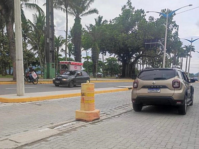 Avenida Iperoig, depois de pronta, apresentou problemas no fim de semana