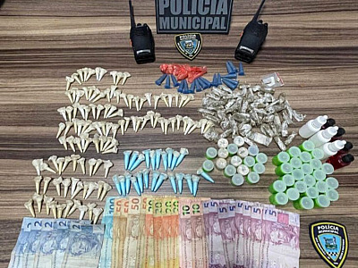 Ação policial apreende quase R$700 em dinheiro e prende homem suspeito por tráfico em São Sebastião