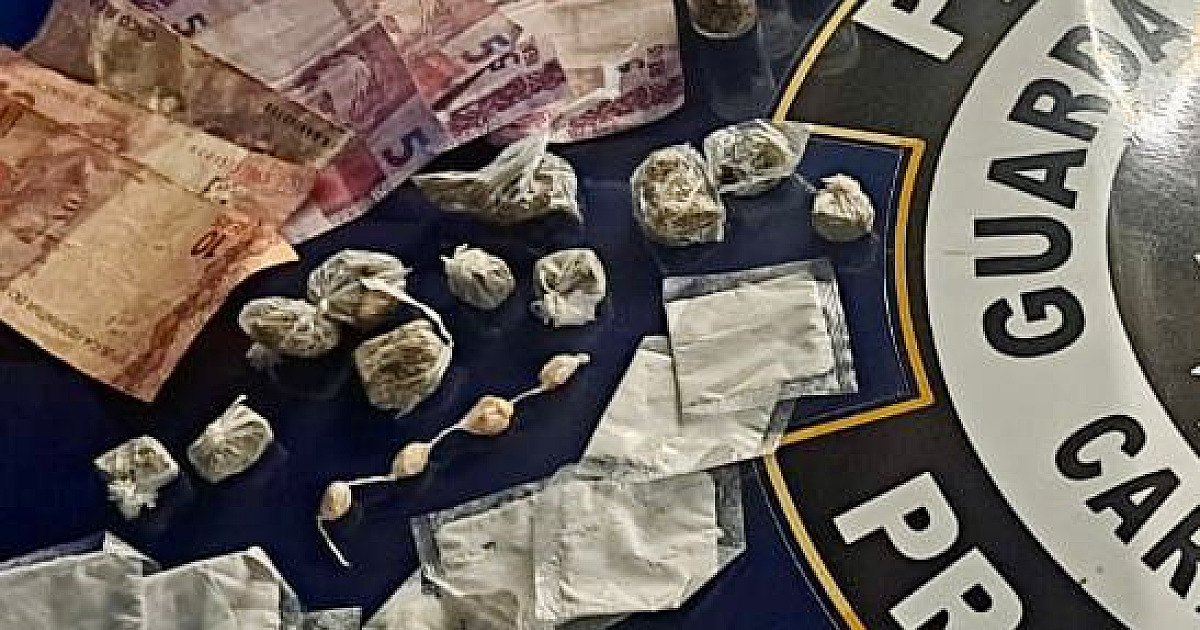 Homem é capturado com cocaína, maconha e crack no Morro do Algodão
