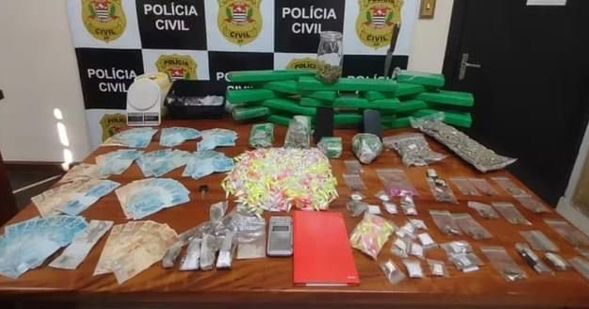 Traficante por aplicativo é preso com 22 quilos de maconha em Ubatuba