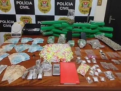 Traficante por aplicativo é preso com 22 quilos de maconha em Ubatuba