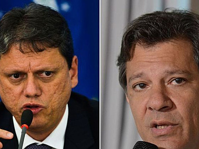 São Paulo: Tarcísio tem 60,2%, e Haddad, 39,8%, indica Veritá