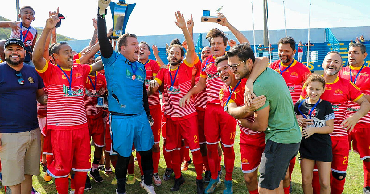 Grêmio de Barequeçaba ganha Campeonato Municipal Veterano 38+