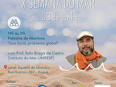 10 Semana do Mar em Ubatuba alerta para situação crítica dos Oceanos