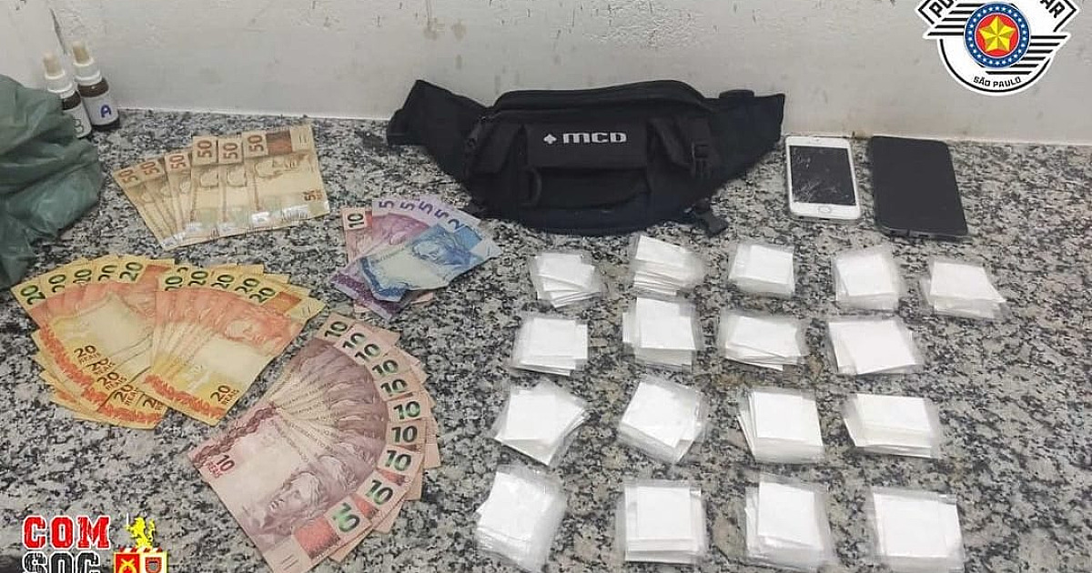 PM prende traficante de cocaína no Rio do Ouro