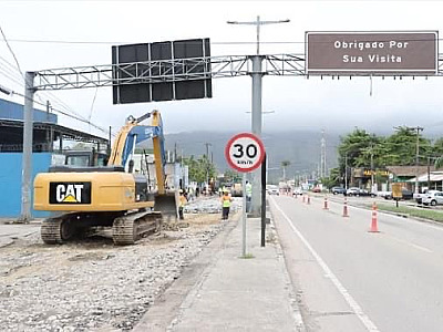 Obras na Rio-Santos serão suspensas na próxima quinta-feira (30)
