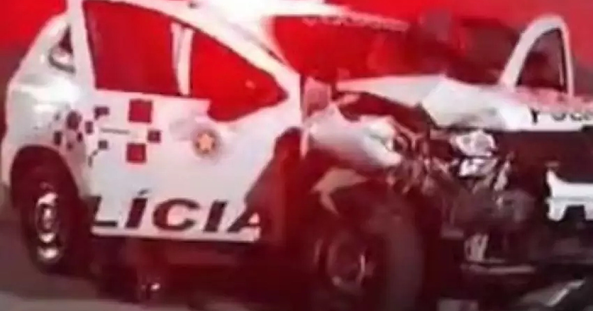 PM fica ferida após acidente durante perseguição em Caraguatatuba
