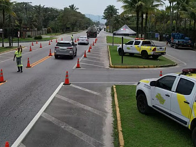Trechos da rodovia Rio-Santos serão interditados para obras em São Sebastião nesta segunda-feira (9)