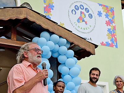Toninho Colucci inaugura o primeiro Centro Municipal Especializado no Transtorno do Espectro Autista do Litoral Norte