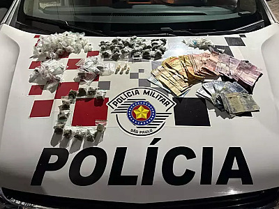 Jovem de 22 anos é preso com crack, cocaína e maconha em Ubatuba