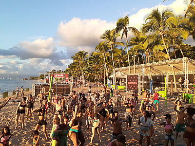 Prefeitura de Ilhabela promove aulas gratuitas de dança na arena do Verão Ilhabela Viva