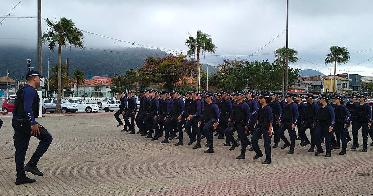 Novos policiais municipais de São Sebastião tomam posse nesta segunda-feira