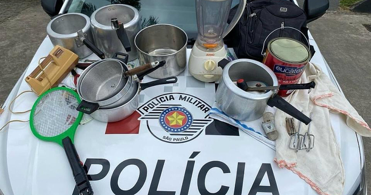 Ladrão “faz a feira” durante furto na Martim de Sá