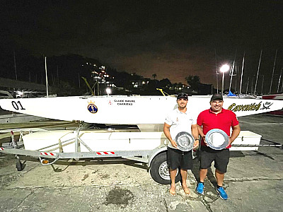 Com a benção do pirata Cavendish, Ubiratan Mattos e Antônio Moreira conquistam o vice-campeonato brasileiro da Classe Star em Niterói