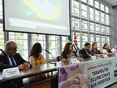 Audiência discute proposta de tornar obrigatória a inclusão de terapeutas ocupacionais em hospitais