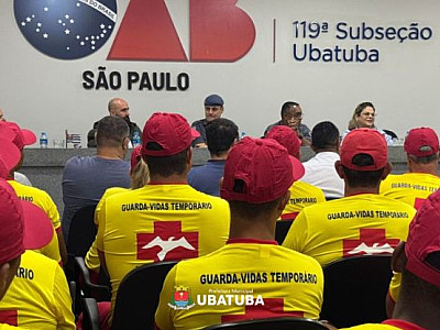 63 Guarda-Vidas Temporários concluem formação em Ubatuba