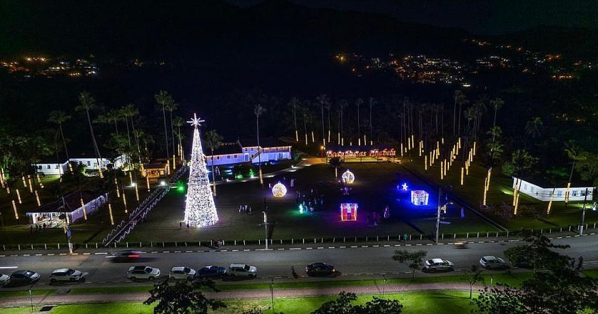 Ilhabela abre oficialmente o “Natal Luz” nesta quarta-feira (6)