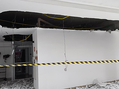 Vazamento de gás causa explosão em casa no bairro Itaguá, em Ubatuba