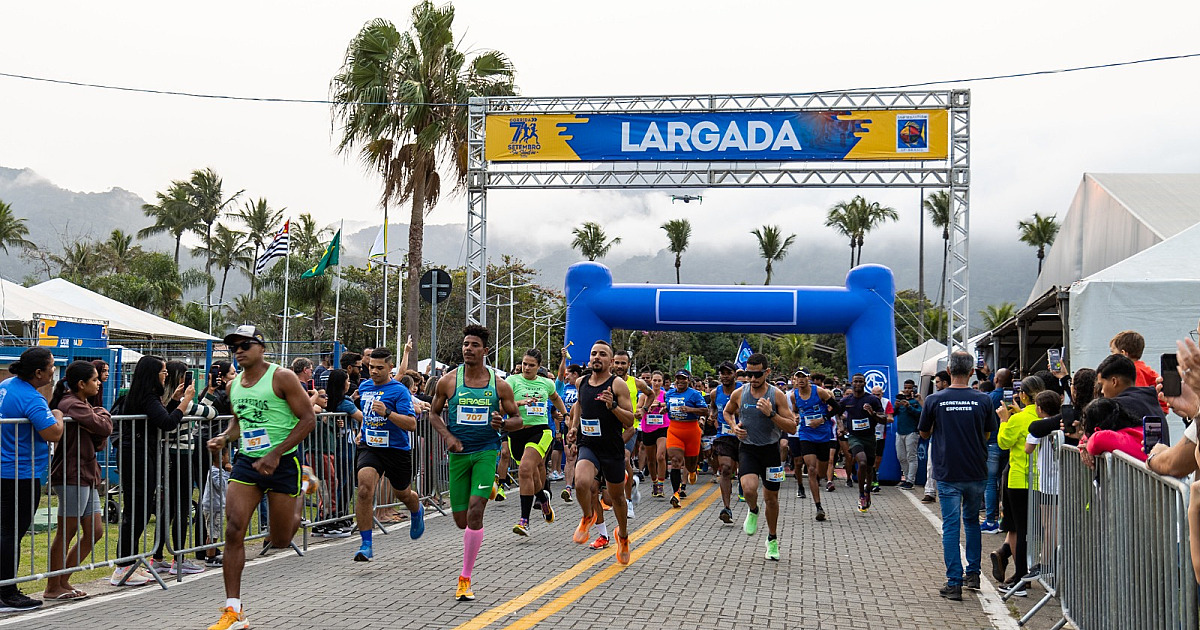 Tradicional Corrida da Independência abre inscrições nesta terça-feira em São Sebastião