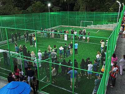 Toninho Colucci inaugura novo espaço de lazer no Cantagalo em Ilhabela