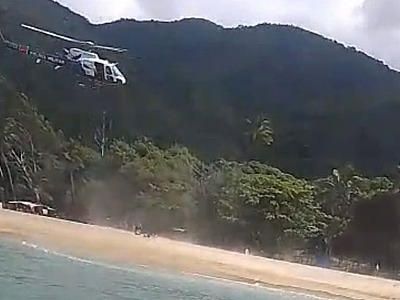 Morador de Caraguatatuba morre após se afogar na praia do Jabaquara em Ilhabela