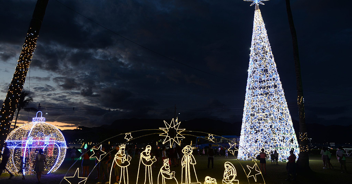 Prefeitura prorroga Natal Luz de Ilhabela até próximo domingo
