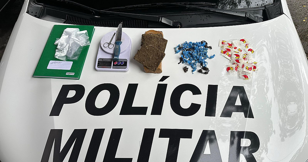 Polícia Militar prende dois por tráfico de drogas no bairro Perequê-Açu, em Ubatuba