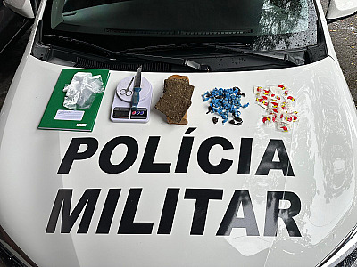 Polícia Militar prende dois por tráfico de drogas no bairro Perequê-Açu, em Ubatuba