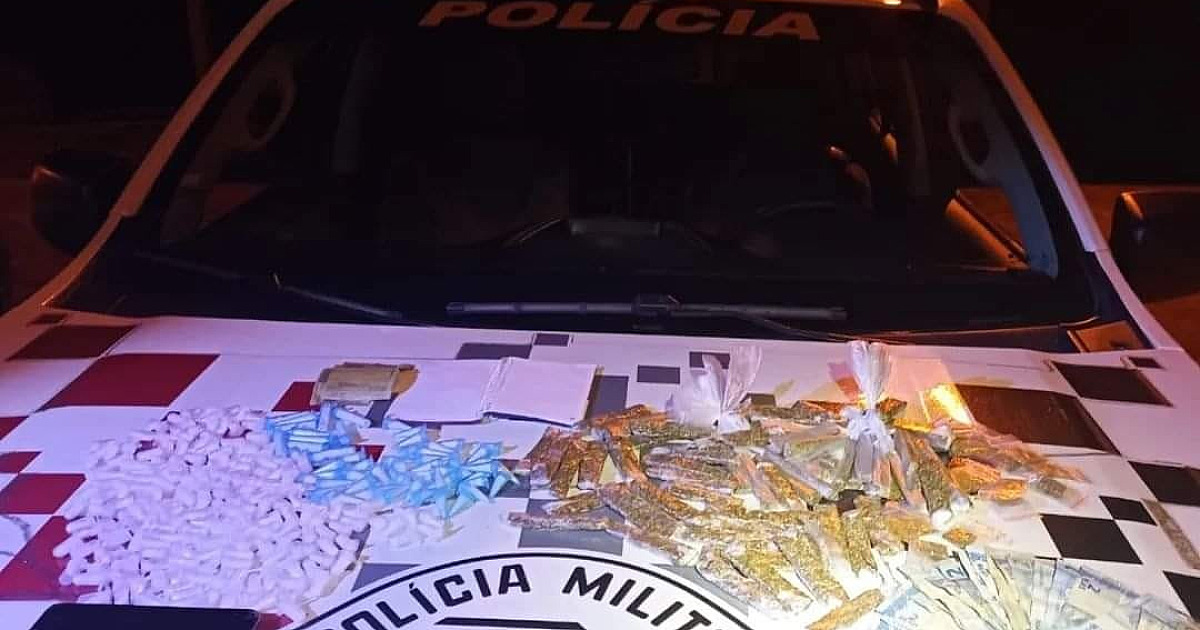 PM prende traficante vendendo maconha e cocaína em Ubatuba