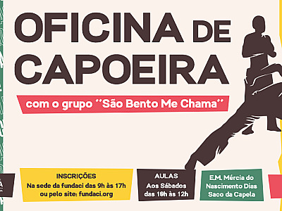 Inscrições para Oficina de Capoeira da Fundação Arte e Cultura de Ilhabela seguem abertas