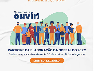 Prefeitura de Ilhabela segue com consulta pública da LDO 2023 até sexta-feira