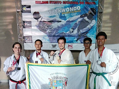 Equipe de Taekwondo de São Sebastião se prepara para 3ª Etapa do Campeonato Paulista