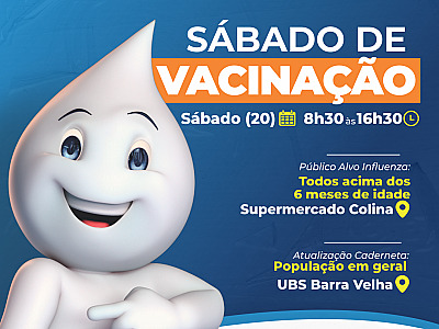 Ilhabela disponibiliza vacinas de rotina e contra Influenza neste sábado